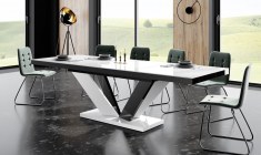 VIVA 2 table (high gloss/super matt) 160-256 cm